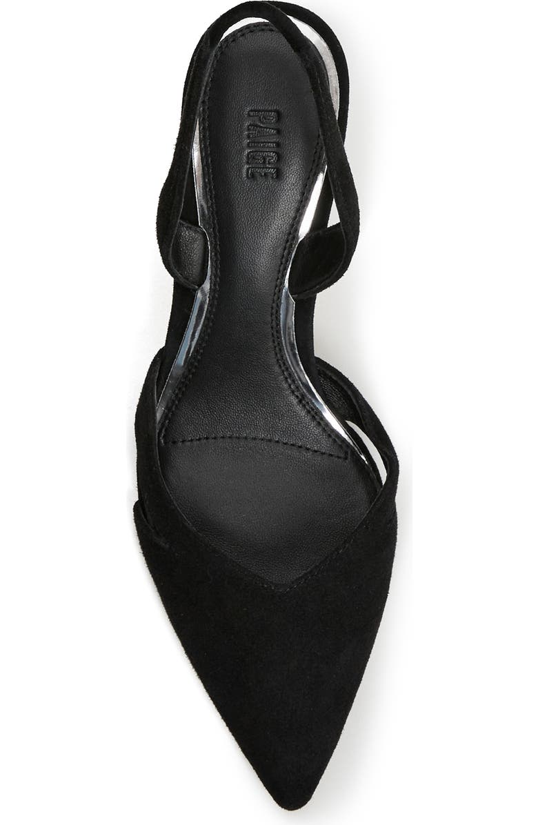 PAIGE Portia Slingback Pointed Toe Pump, Alternate, color,