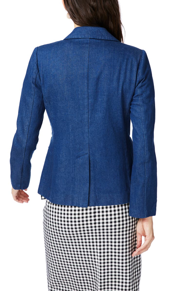 Court & Rowe Single Button Twill Blazer, Alternate, color, Firenze Wash