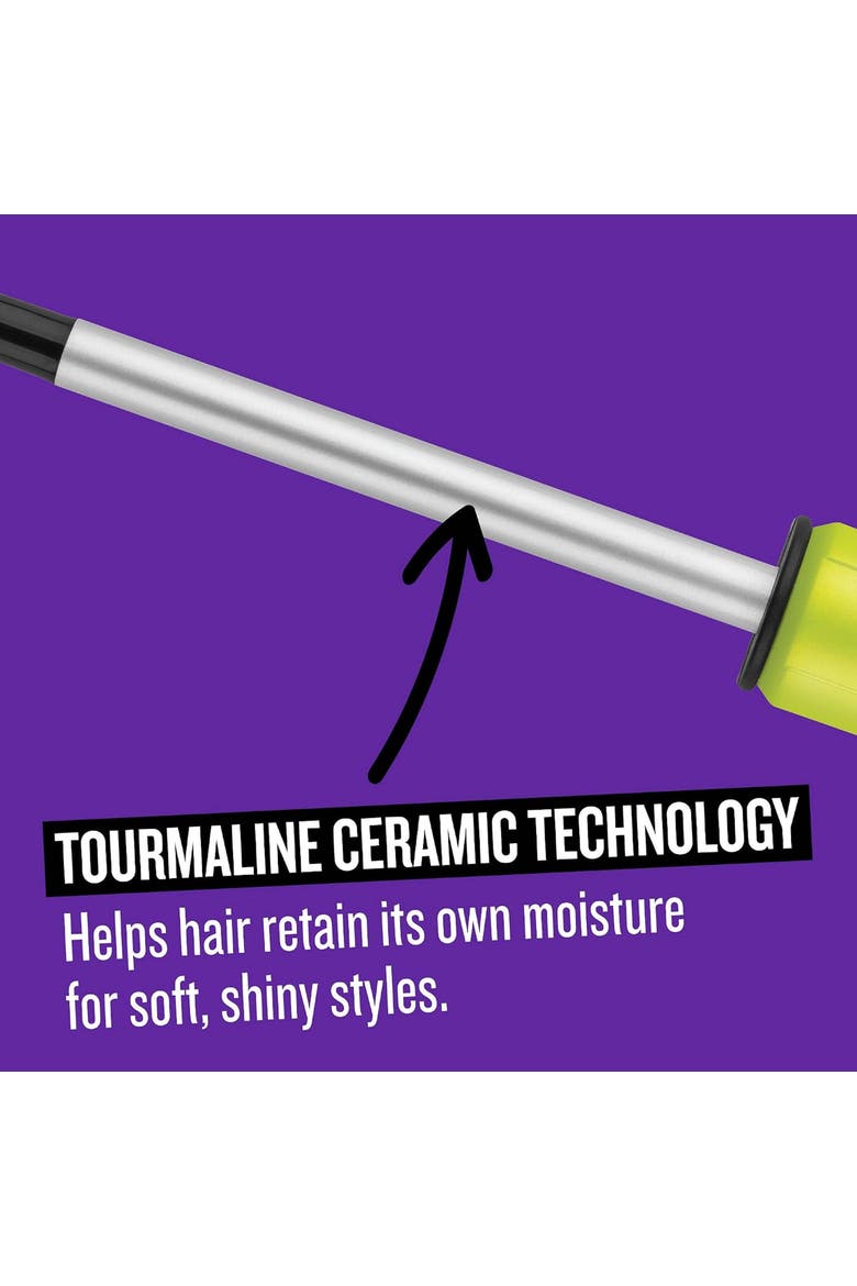 Curlipops 1/2 Inch Tourmaline Ceramic Styling Iron, Alternate, color, Black