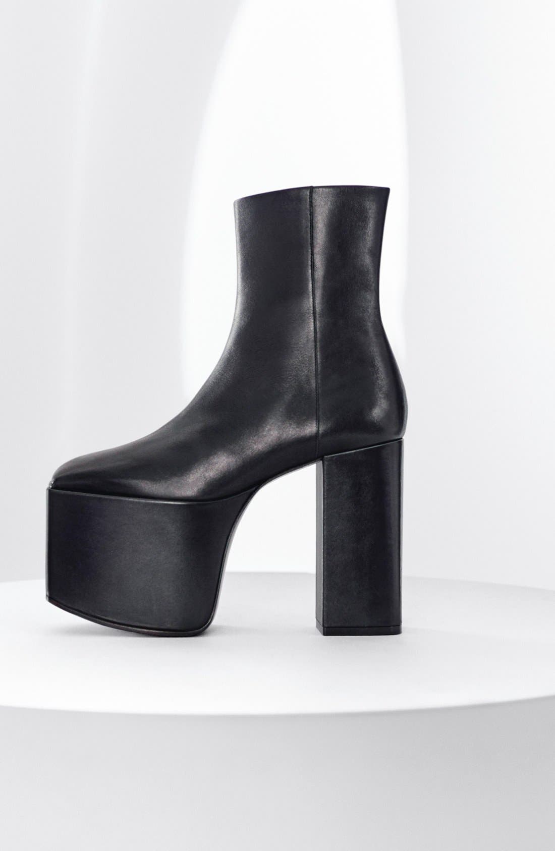 Balenciaga Platform Bootie, Alternate, color, 