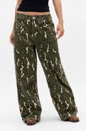 BDG Urban Outfitters Jaya Low Rise Wide Leg Jeans