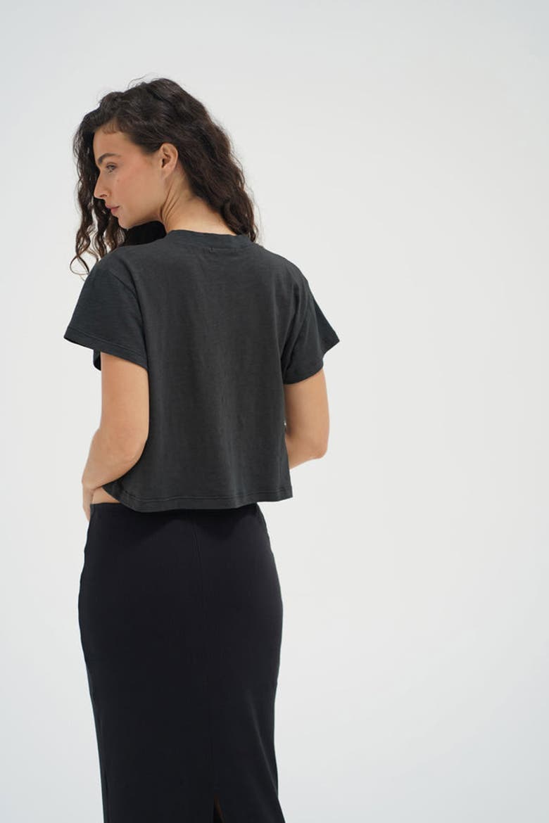Ava Cotton Tee, Alternate, color, Black
