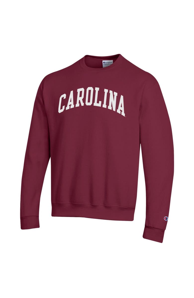 Champion Men's Champion Garnet South Carolina Gamecocks Basic Arch Fleece Pullover Sweatshirt, Alternate, color, Garnet