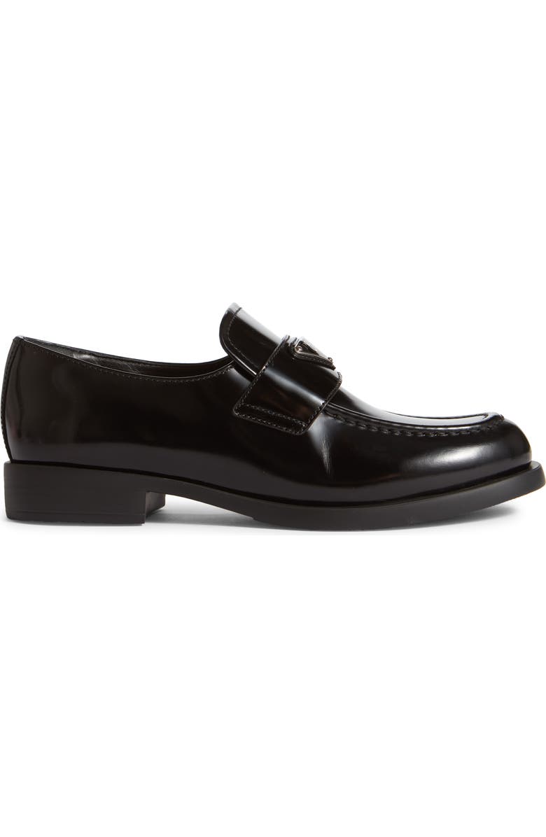 Prada Logo Loafer, Alternate, color,