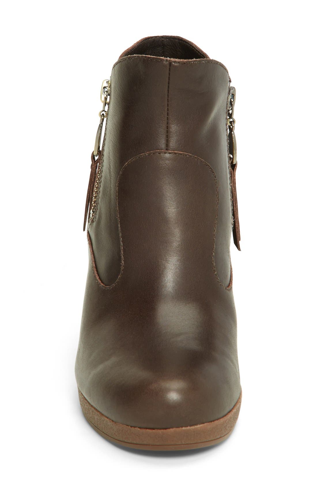 Australia 'Meredith' Wedge Bootie, Alternate, color, LODGE LEATHER