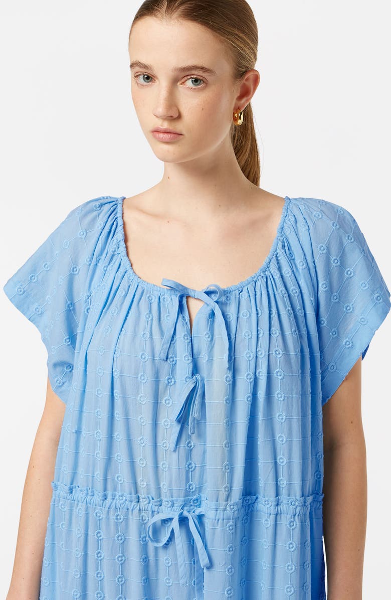 Scotch & Soda Embroidered Tiered Maxi Dress, Alternate, color,