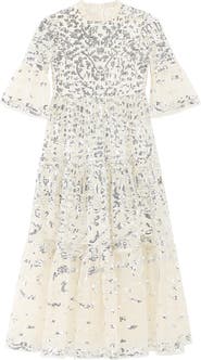 Marlo Kids Tabitha Sequin Maxi Dress