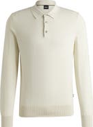 BOSS Gemello Cotton Polo Sweater
