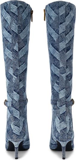 Kensington Denim Flexi Pointed Toe Boot