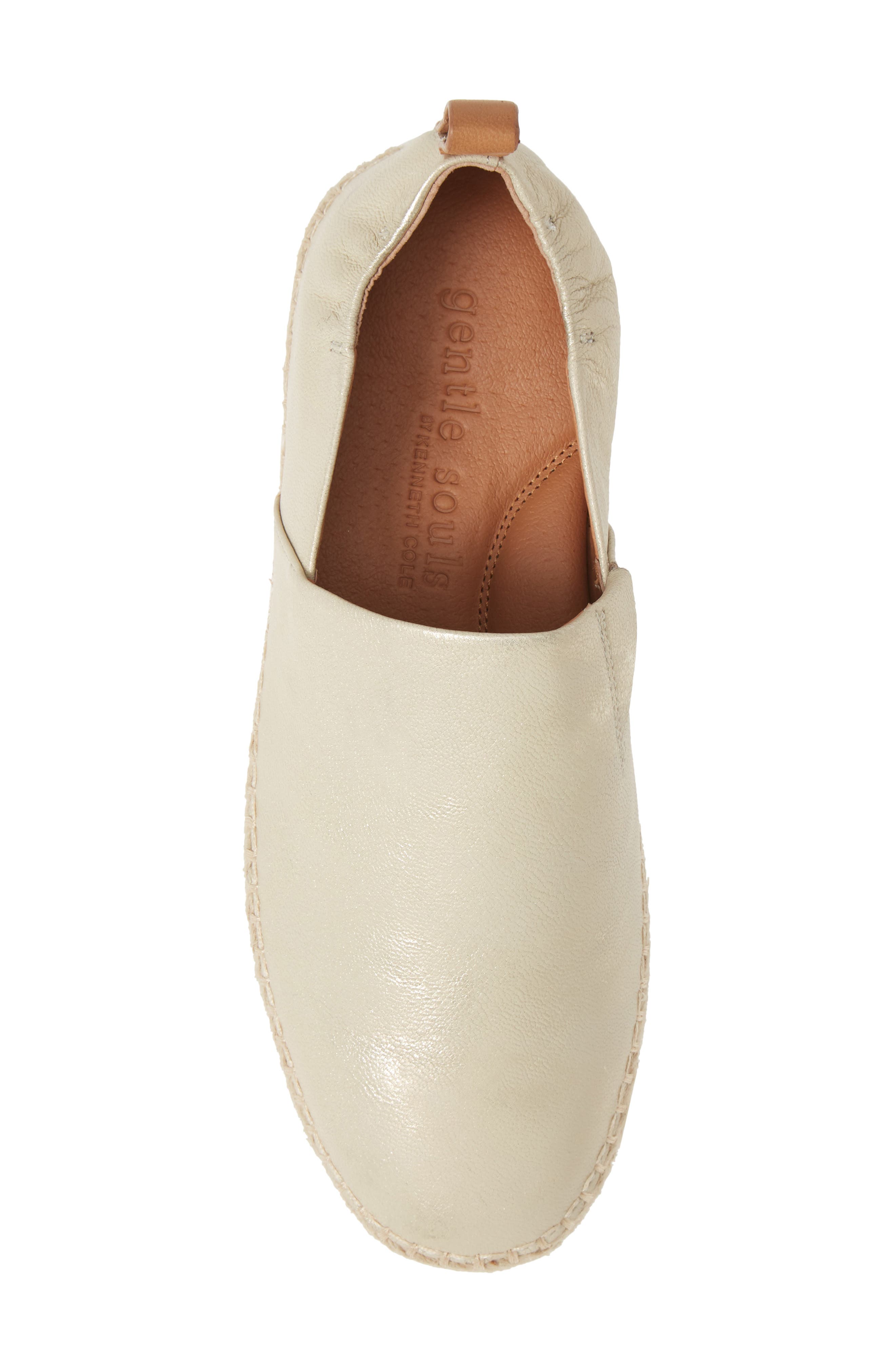 by Kenneth Cole Lizzy Espadrille Flat, Alternate, color, ICE LEATHER