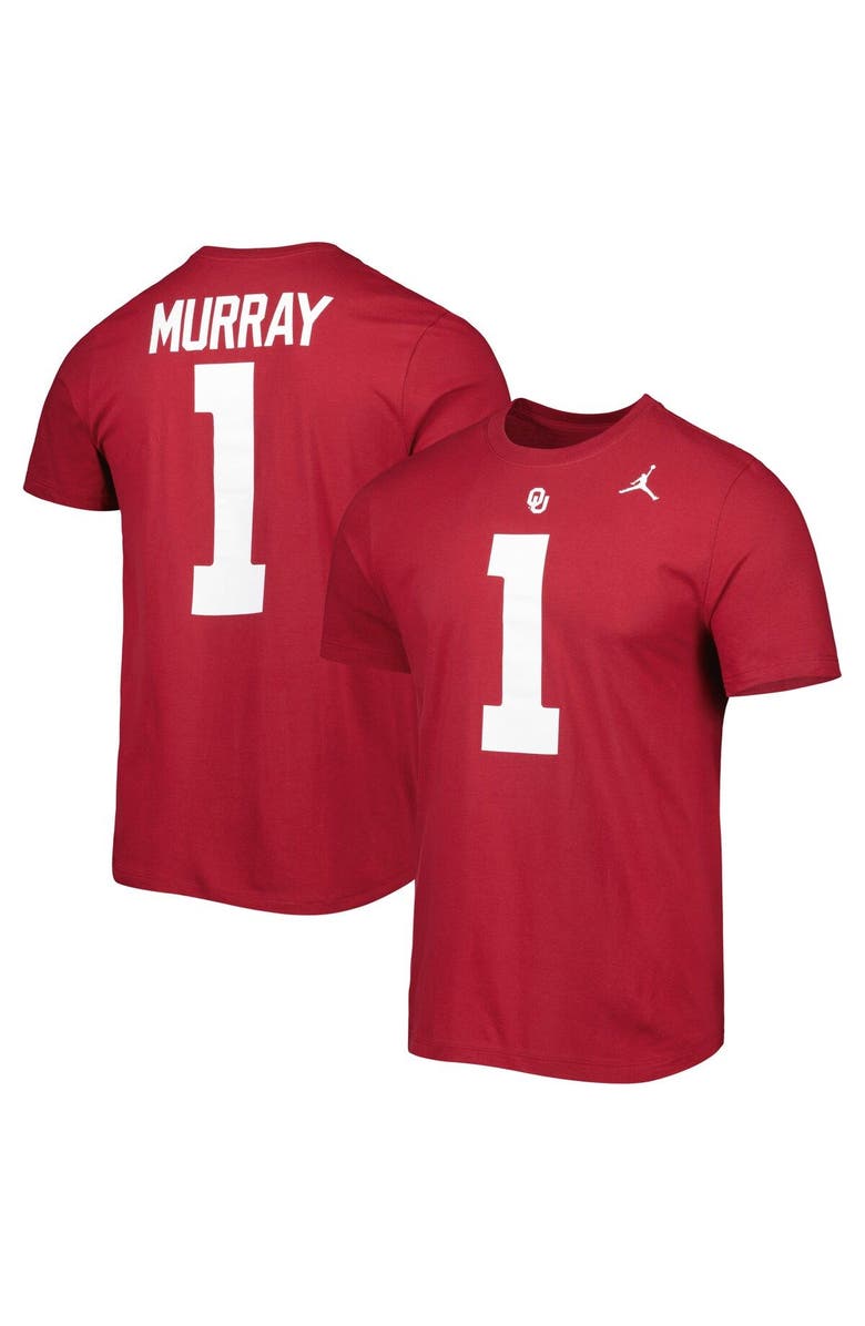 Jordan Brand Men's Jordan Brand Kyler Murray Crimson Oklahoma Sooners Alumni Name & Number Team T-Shirt, Main, color, 