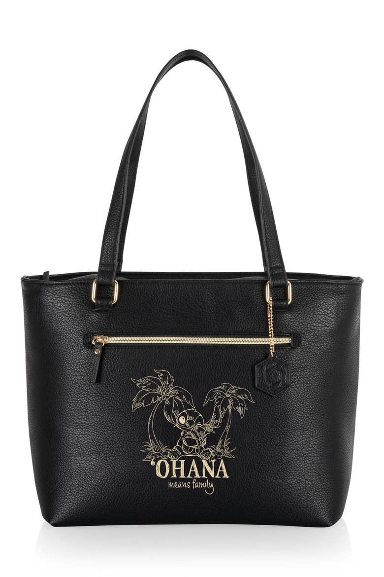 x Disney Lilo & Stitch Uptown Insulated Cooler Bag, Main, color, BLACK