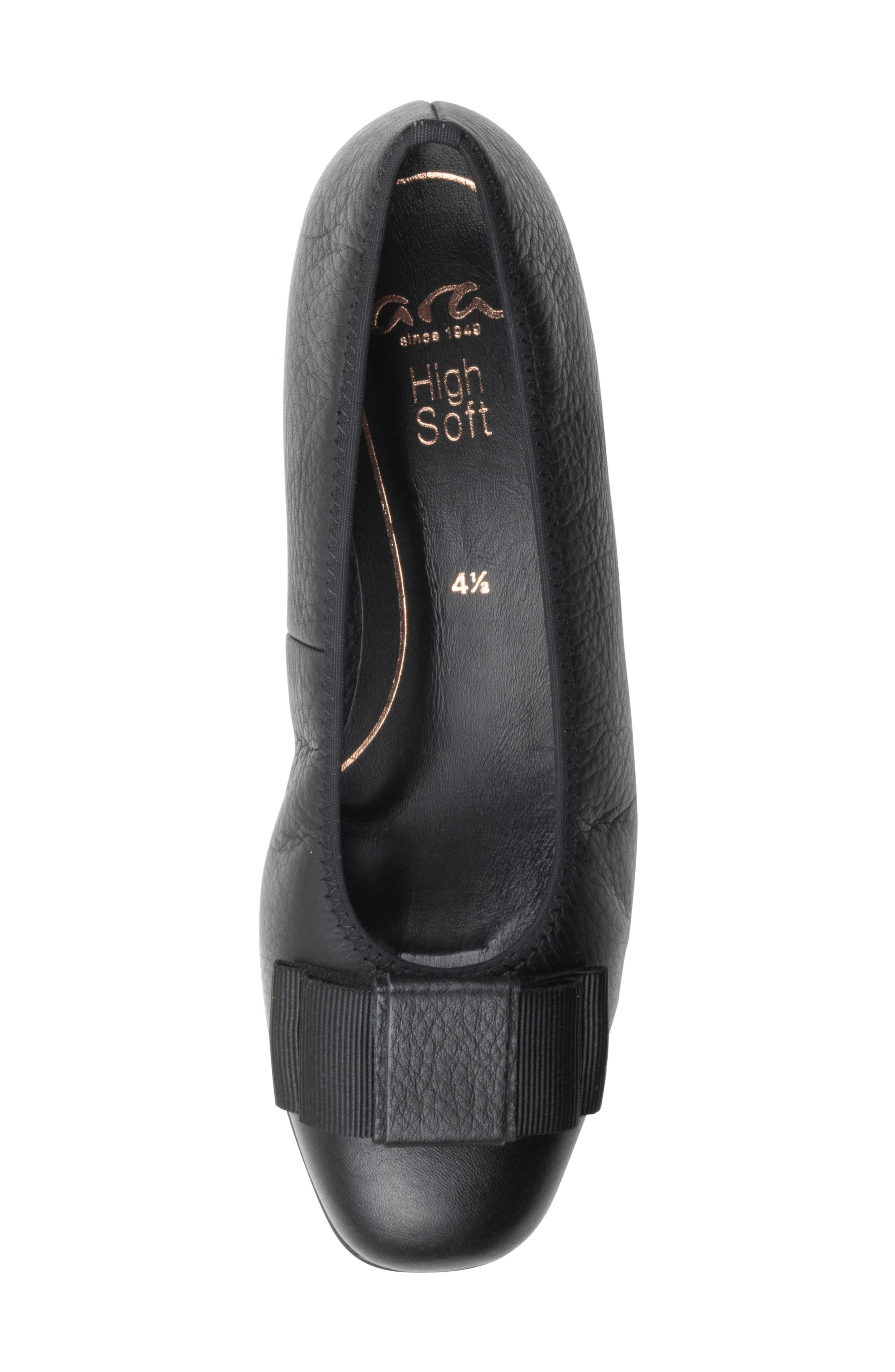 ara Garnet Pump, Alternate, color, Black