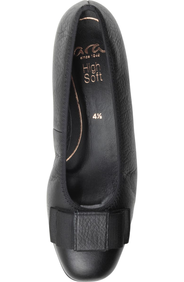 ara Garnet Pump, Alternate, color, Black