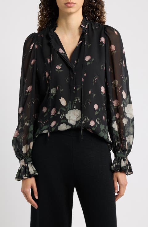 Jack Ruffled Floral Top