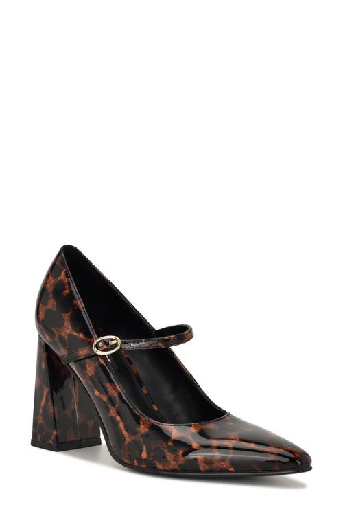Nine West Sista Mary Jane Pump In Animal Print