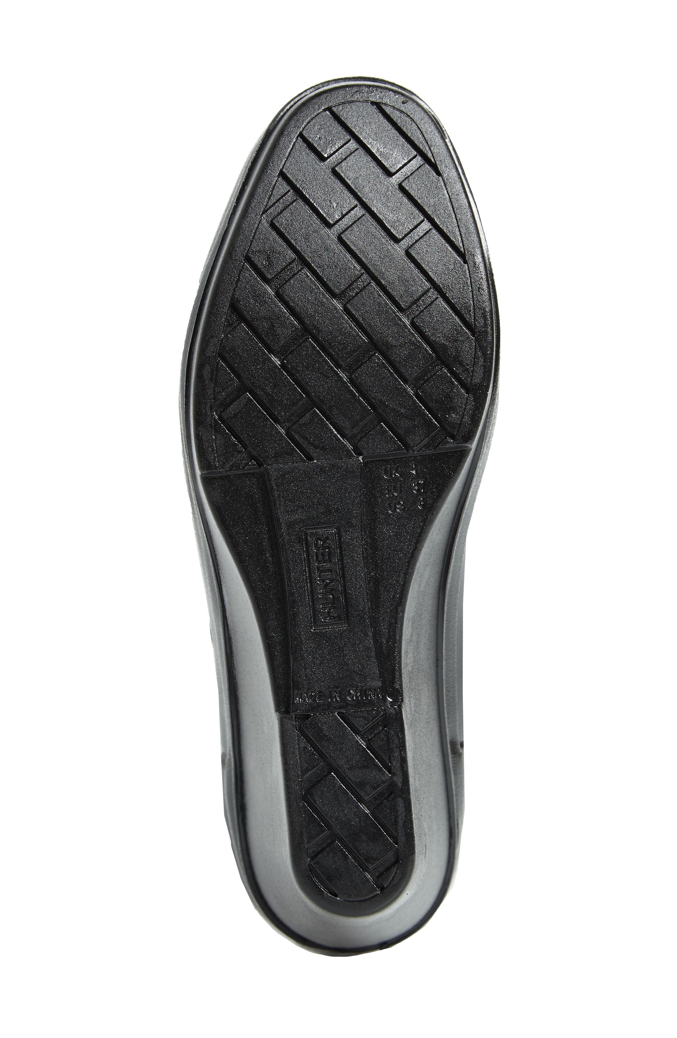 Hunter Refined Knee High Waterproof Rain Boot, Alternate, color, 