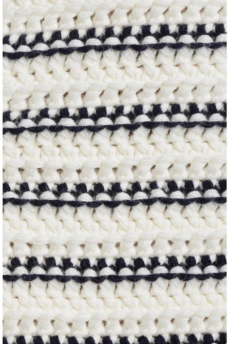 The Crochet Cotton Blazer, Alternate, color, CREAM MULTI