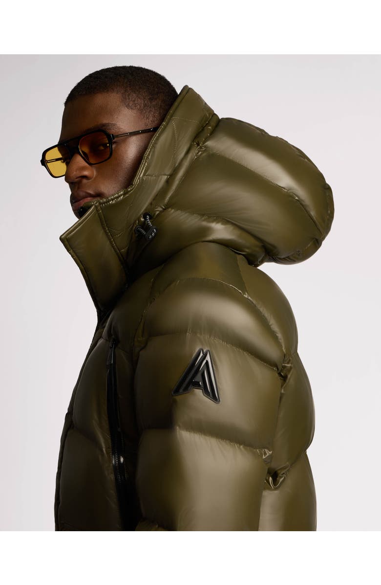 Alpenhaus Oakmount Straight Fit Quilted Puff Parka, Alternate, color, Olive
