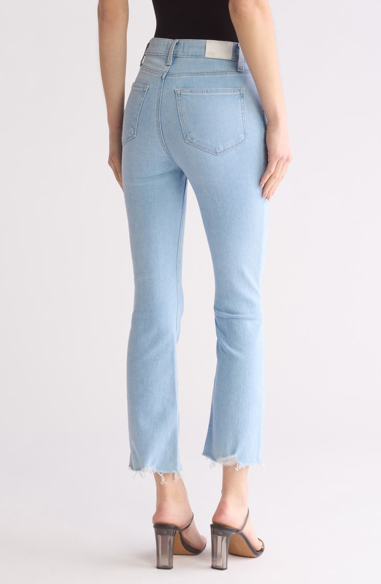 PAIGE Claudine Cropped Flare Leg Jeans, Alternate, color, Martini W/ Vesper Hem