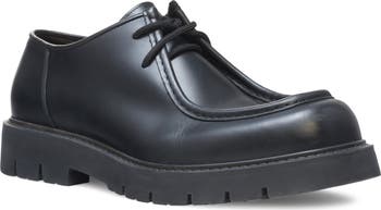 【Bottega Veneta】 Haddock Intrecciato leather Derby shoes Haddock Intrecciato leather Derby shoes in brown - Bottega