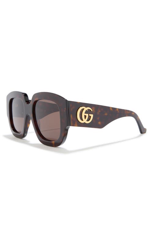 Gucci 52mm Oversize Sunglasses In Multi