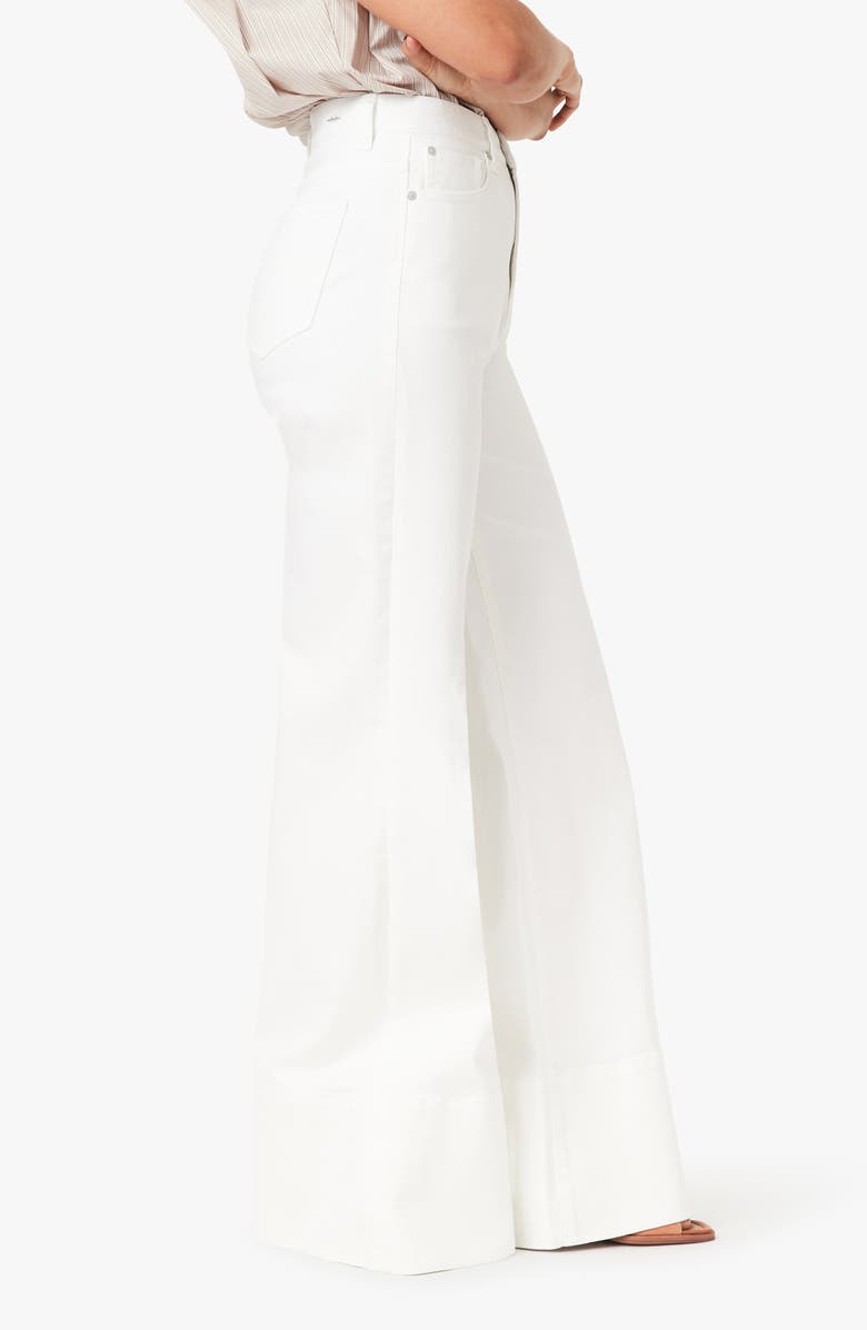 Habitual Emerson Relaxed Flare Stretch Jeans, Alternate, color, White