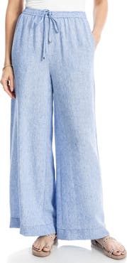 MAX STUDIO Crinkled Drawstring Waist Pants
