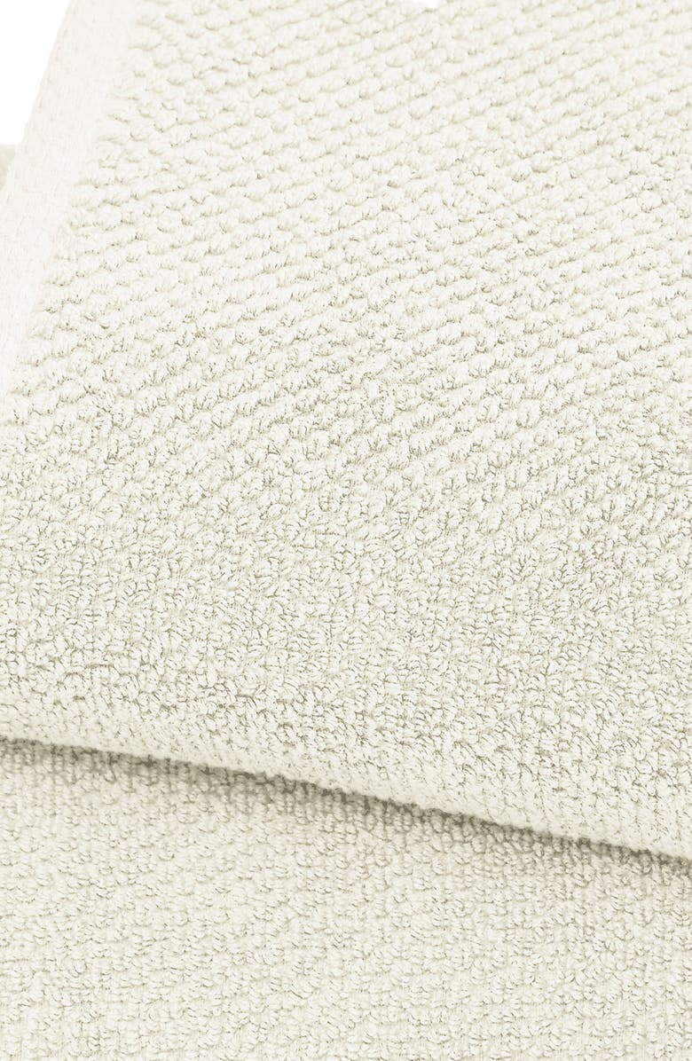 Woven & Weft 2-Pack Cotton Bath Towels, Alternate, color, Ivory