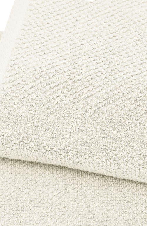 Woven & Weft 2-pack Cotton Bath Towels In Ivory