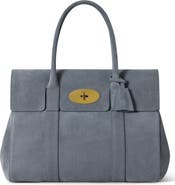Mulberry Bayswater Suede Satchel