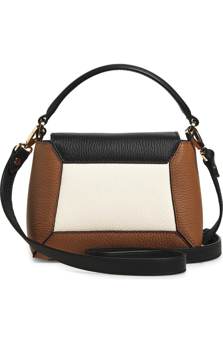 Strathberry Nano Mosaic Leather Top Handle Bag, Alternate, color,