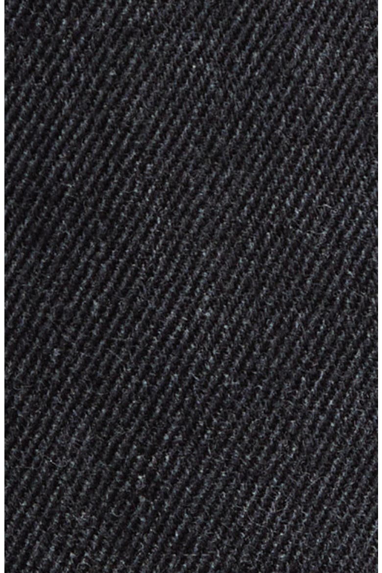 Grommet Detail Slight Flare Jeans, Alternate, color, 00N99 BLACK