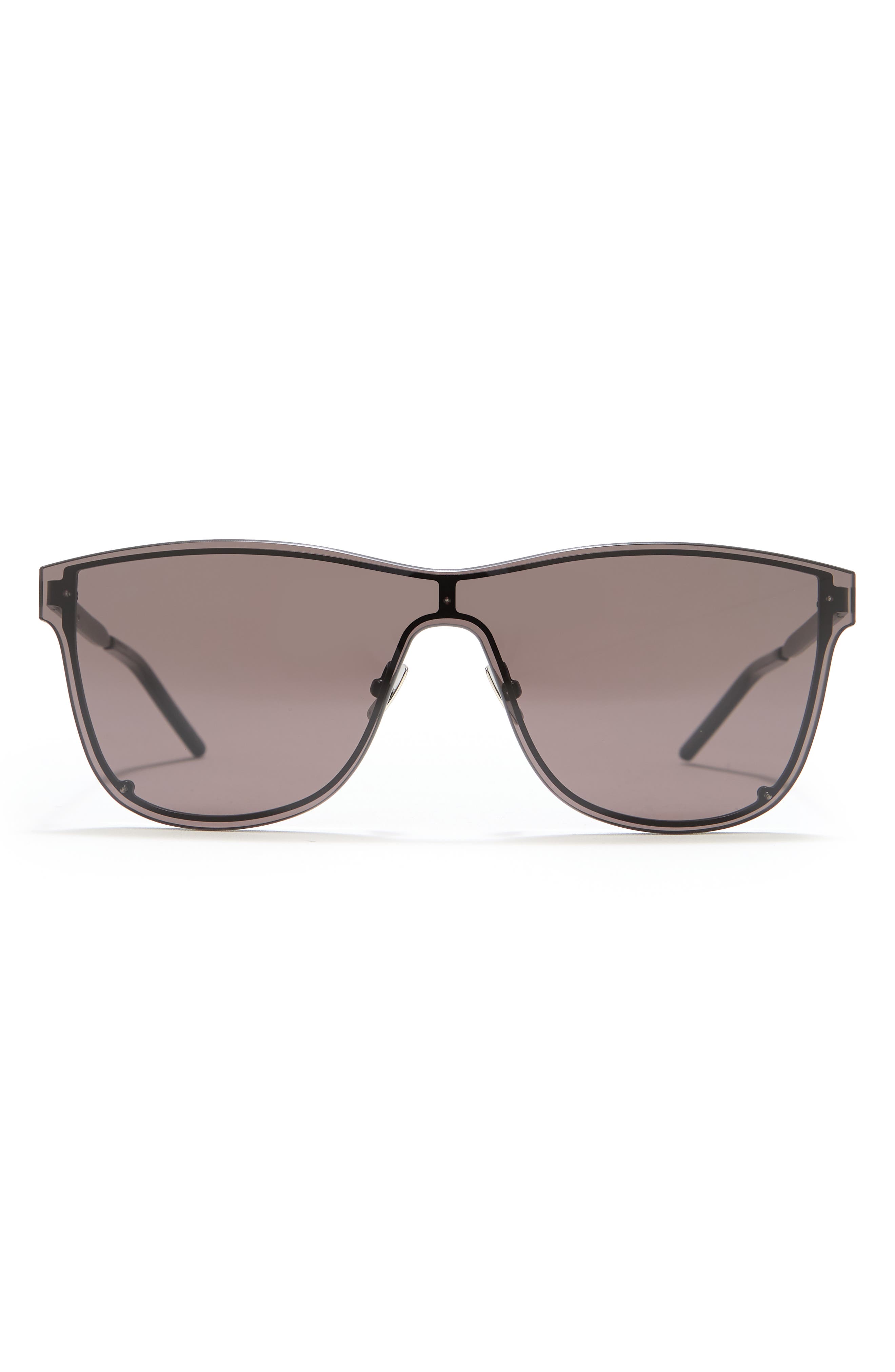 Saint Laurent 99mm Shield Wrap Sunglasses