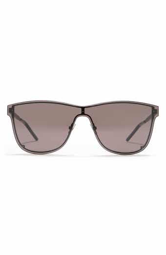 Saint Laurent 99mm Shield Wrap Sunglasses