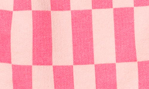 Mon Coeur Cotton Shorts In Pinkesque/checkered