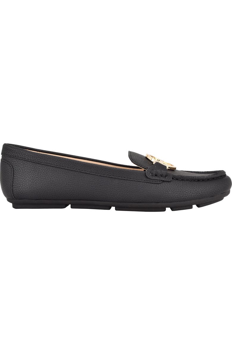 Calvin Klein Layne Buckle Loafer, Alternate, color, Black Ll