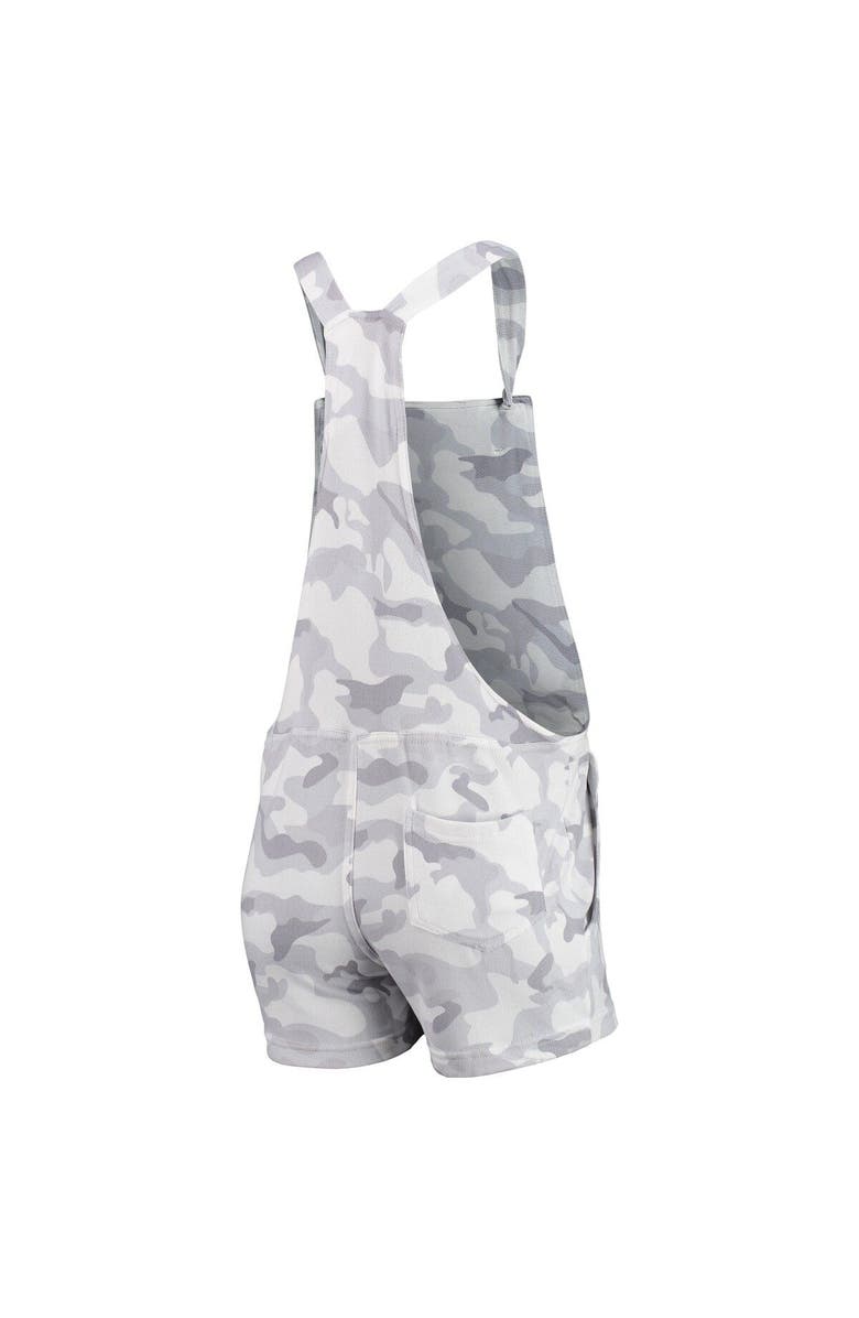 CONCEPTS SPORT Women's Concepts Sport Gray Chicago White Sox Camo Romper Overalls, Alternate, color, 