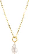 Set & Stones James Baroque Pearl Necklace