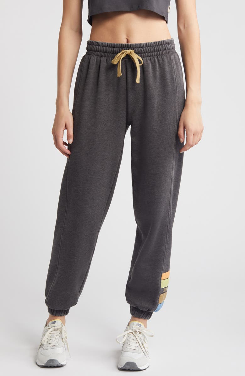 Rip Curl High Tide Cotton Blend Fleece Sweatpants, Main, color, 