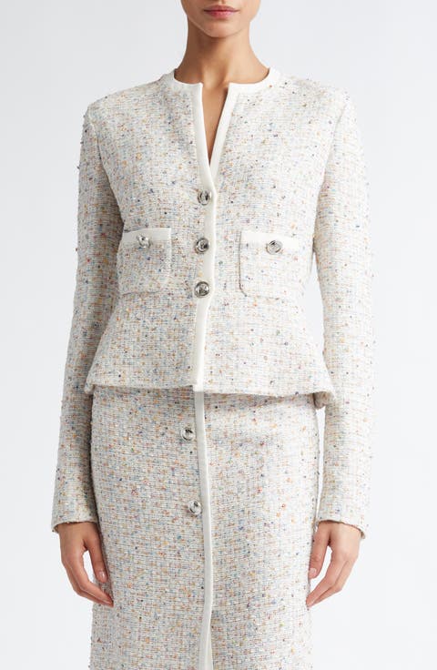 Giambattista Valli - Embellished tweed jacket Giambattista Valli