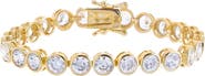 BY ADINA EDEN Bezel Tennis Bracelet