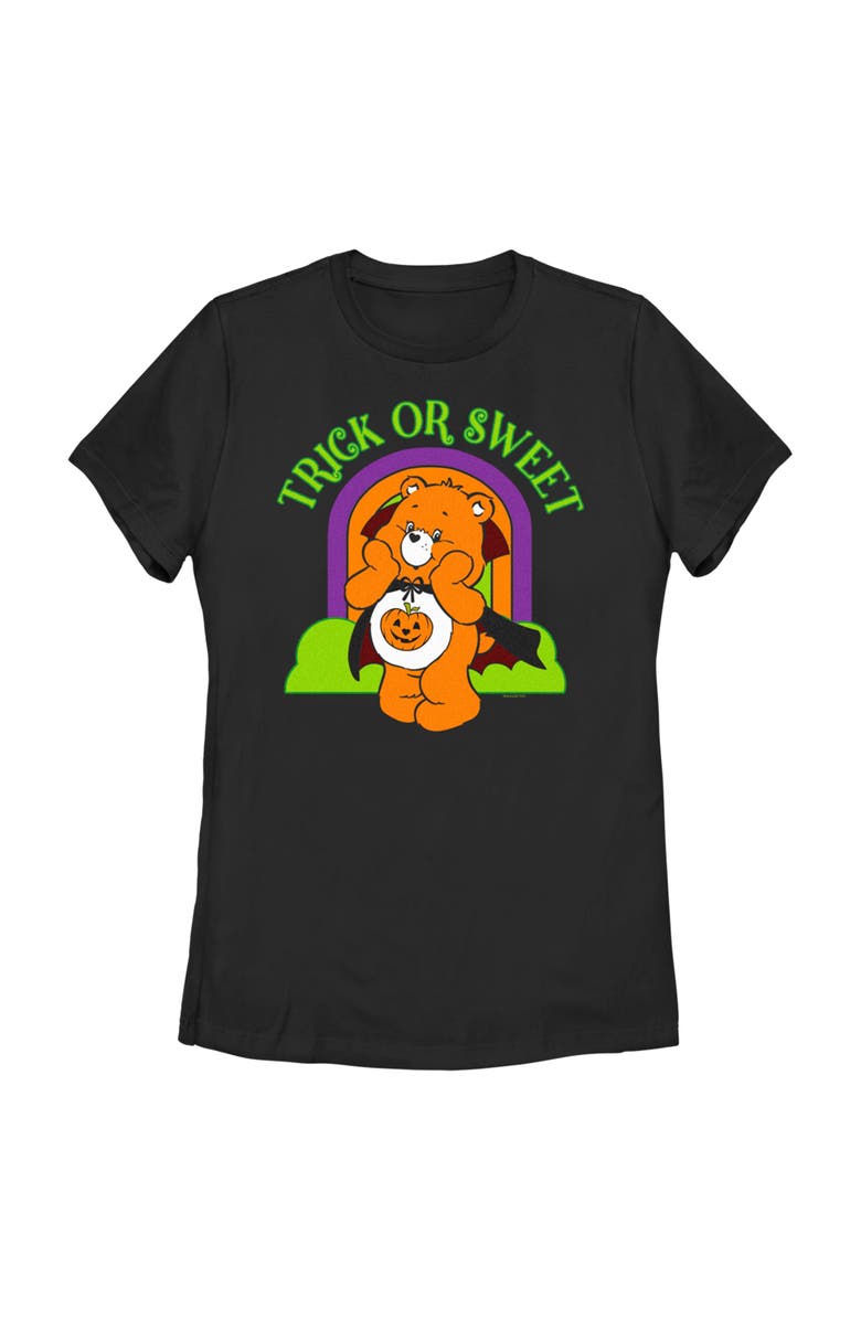 Care Bears Women's Care Bears Halloween Trick Or Sweet  Graphic T-Shirt, Main, color, Black