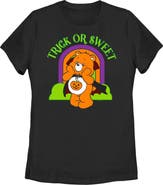 Care Bears Women's Care Bears Halloween Trick Or Sweet  Graphic T-Shirt