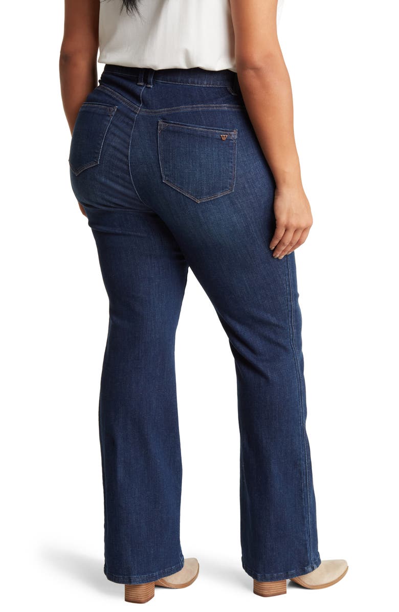Wit & Wisdom 'Ab'Leisure Skyrise Wide Leg Jeans, Alternate, color, In Indigo