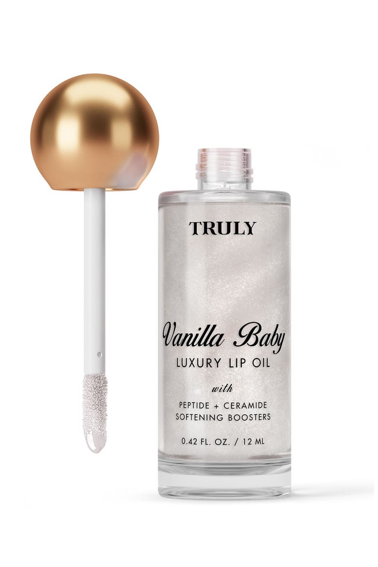 Glazed Donut Lip Oil, Main, color, VANILLA BABY