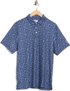 PGA TOUR Short Sleeve BBQ Printed Polo