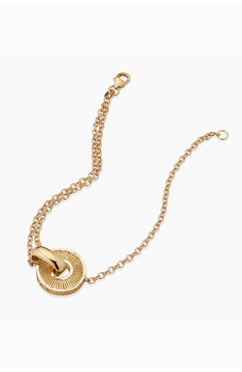 Oradina 14K Yellow Gold Icon Bracelet, Alternate, color, Yellow Gold