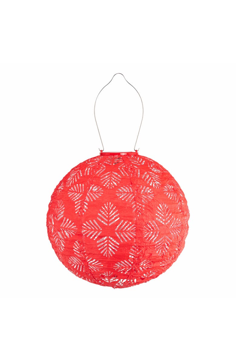 Allsop Home & Garden Soji Stella Red White Blue Solar Lantern 3-pack, Alternate, color, Multi Color