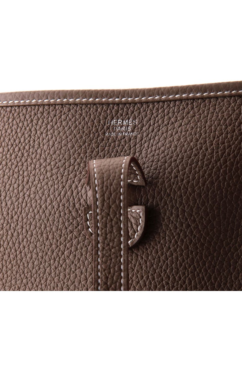 Pre-Owned Hermes Evelyne Bag Gen III Clemence PM, Alternate, color, Etoupe